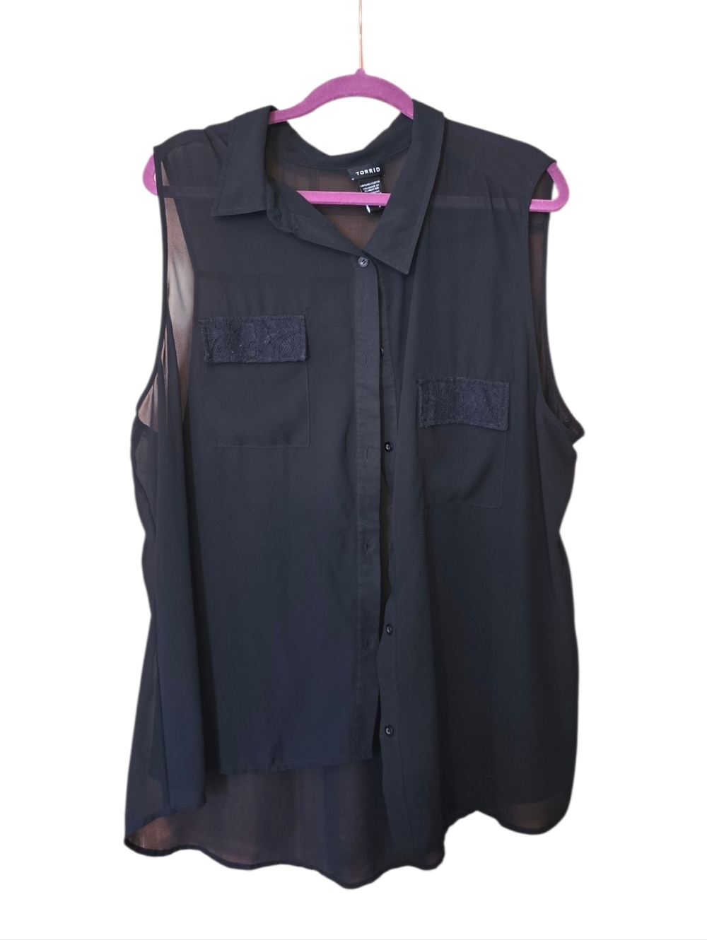 Torrid Georgette Tank 3